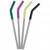 Klean Kanteen Steel Straws Set of 4 Multi Colour 1