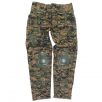 Mil-Tec Warrior Trousers with Knee Pads Digital Woodland 1