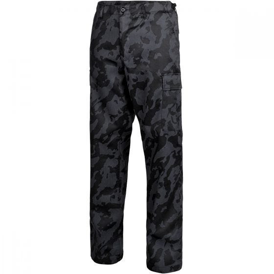 MFH US BDU Combat Trousers Night Camo