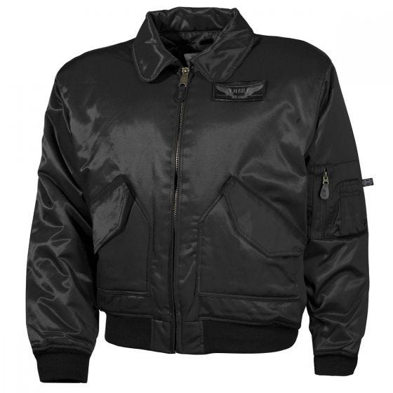 MFH US CWU Flight Jacket Heavy Version Black