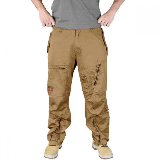 Surplus Infantry Cargo Trousers Coyote