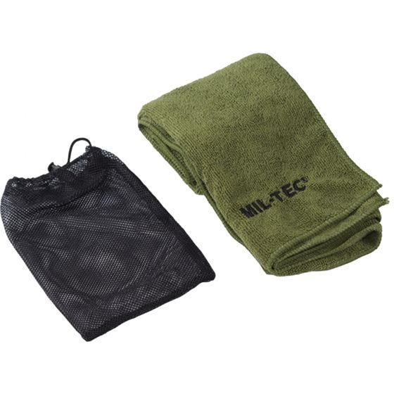 Mil-Tec Microfiber Towel 120cm x 60cm Olive