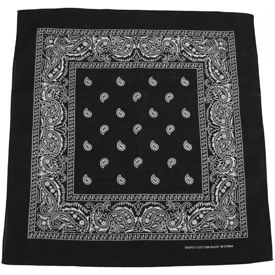 MFH Bandana Cotton Black