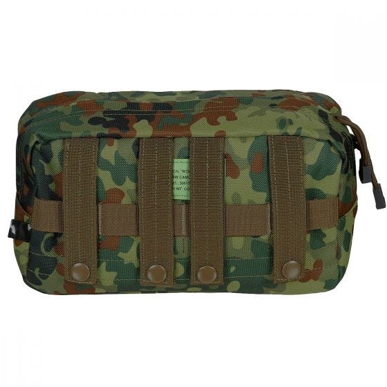 MFH Utility Pouch Large MOLLE Flecktarn