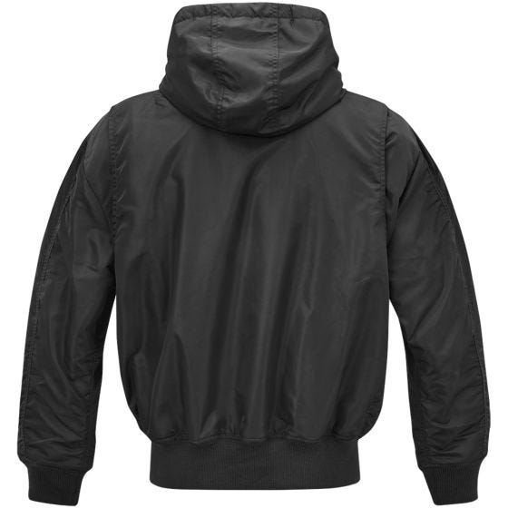 Brandit CWU Hooded Jacket Black