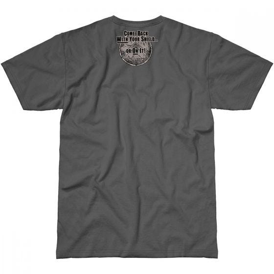 7.62 Design With Your Shield T-Shirt Charcoal