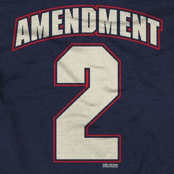 7.62 Design 2nd Amendment Freedom Hoodie Navy Heather