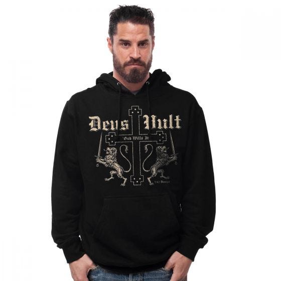 7.62 Design Deus Vult Hoodie Black