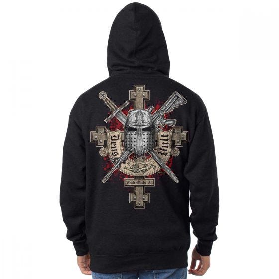 7.62 Design Deus Vult Hoodie Black