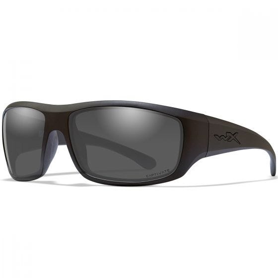 Wiley X WX Omega Glasses - Captivate Smoke Grey Lens / Matte Black Frame