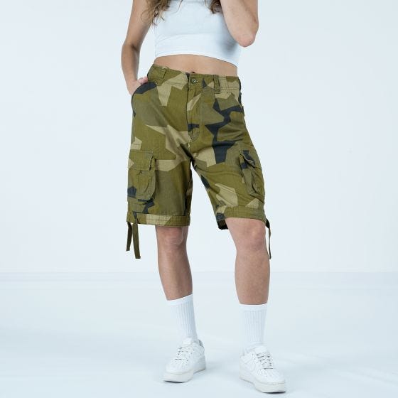 Brandit Ladies Urban Legend Shorts Swedish M90 Camo