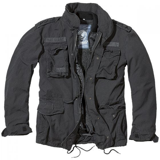 Brandit M-65 Giant Jacket Black