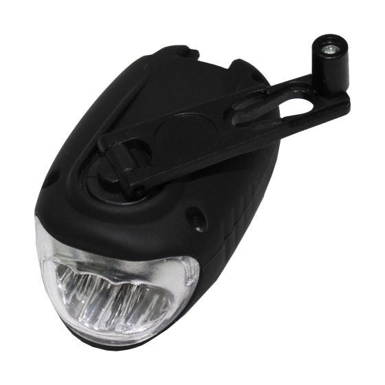 Fox Outdoor Dynamo Head Lamp 3 LED Black