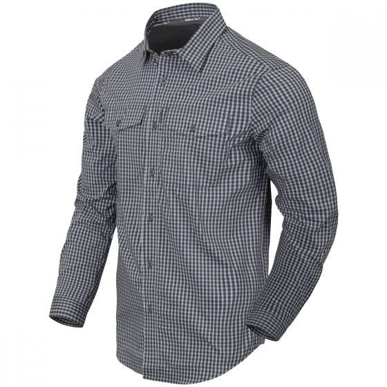 Helikon Covert Concealed Carry Shirt Phantom Grey Checkered