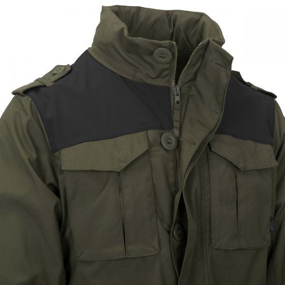 Helikon Covert M-65 Jacket Taiga Green / Black