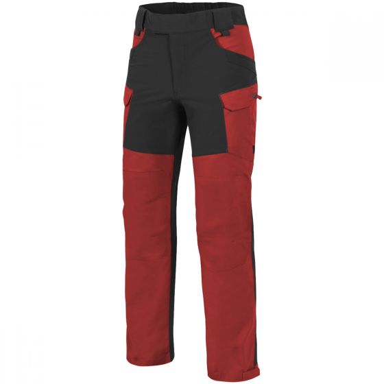 Helikon Hybrid Outback Pants DuraCanvas Crimson Sky / Black