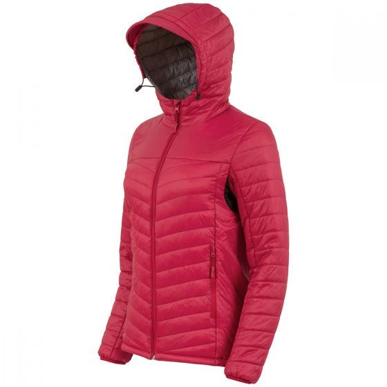 Highlander Womens Lewis Insulated Jacket Maroon