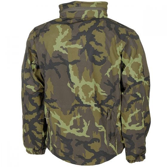 MFH Soft Shell Jacket Scorpion Czech Woodland