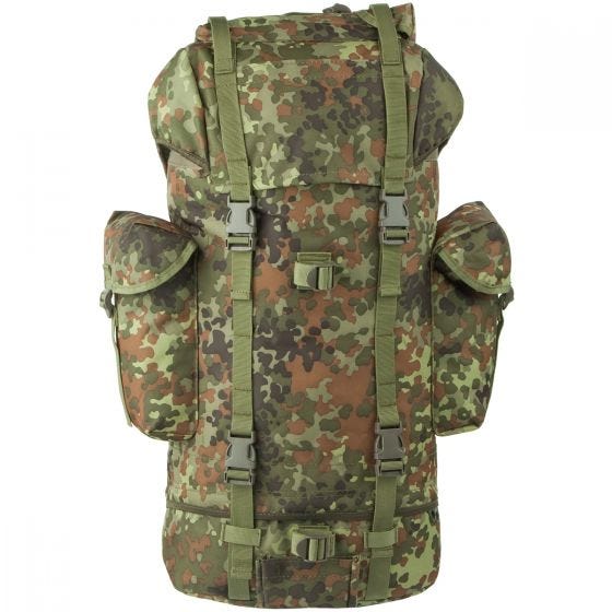 MFH German Army Rucksack 65L Flecktarn