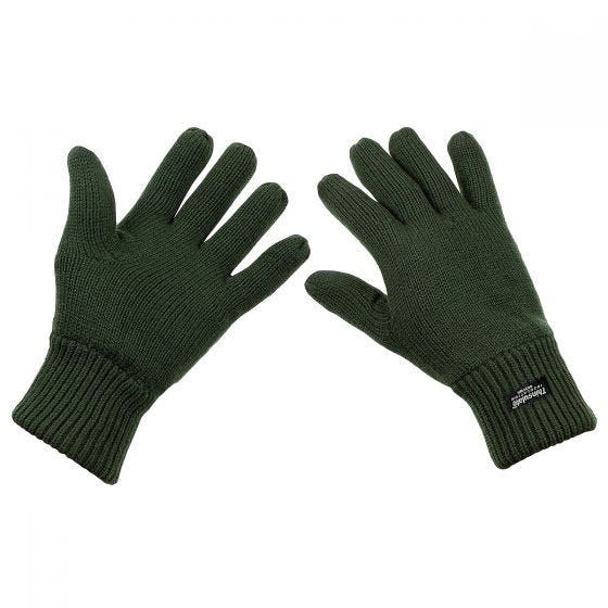 MFH Knitted Gloves 3M Thinsulate Olive