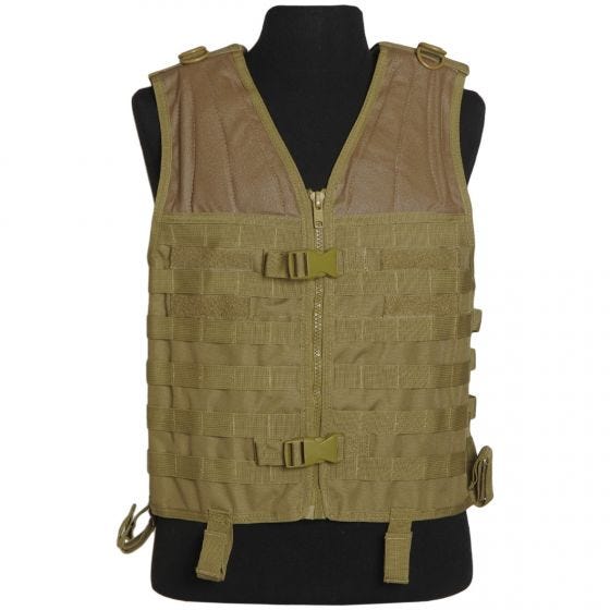 Mil-Tec MOLLE Carrier Vest Coyote