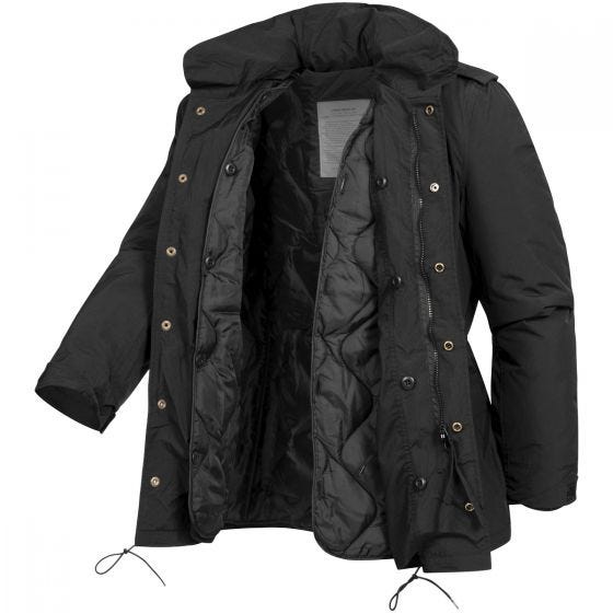 Surplus M65 Hydro US Field Jacket Black