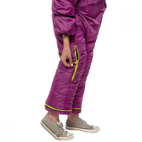 Selk'bag Original 6G Sleeping Bag Suit Purple Evening