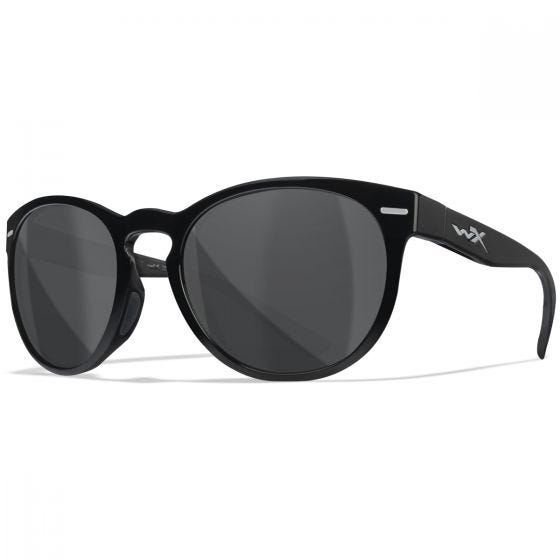 Wiley X WX Covert Glasses - Grey Lenses / Gloss Black Frame