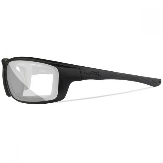 Wiley X WX Grid Glasses - Clear Lenses / Matte Black Frame