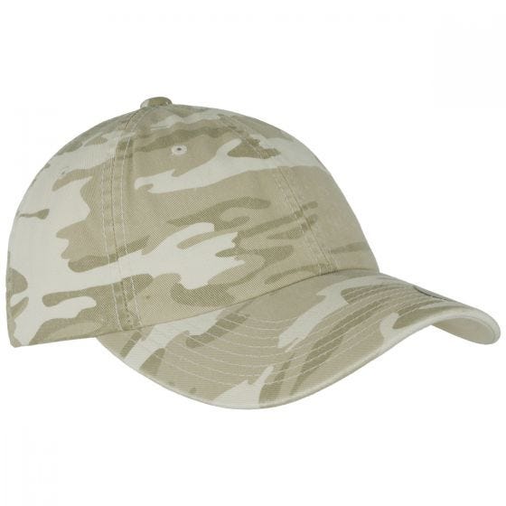 YP Low Profile Camo Washed Cap Sandstorm