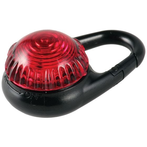 Adventure Lights Guardian Tag-It Clip-On Light Red