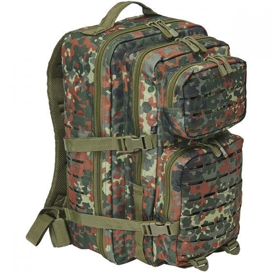 Brandit US Cooper Lasercut Rucksack Large Flecktarn