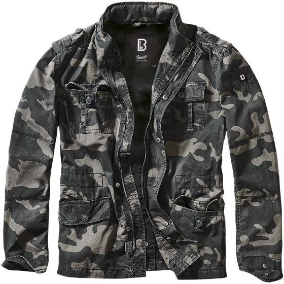 Brandit Britannia Jacket Dark Camo