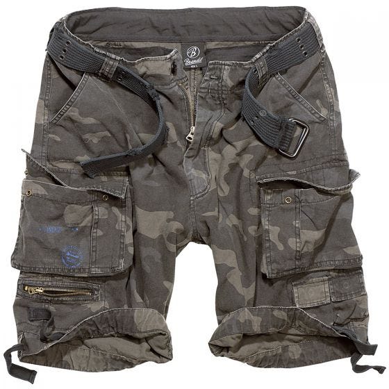 Brandit Savage Vintage Shorts Dark Camo