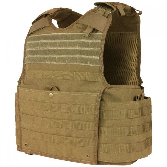 Condor Enforcer Releasable Plate Carrier Coyote Brown