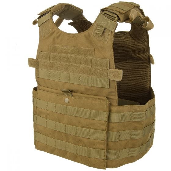 Condor Gunner Lightweight Plate Carrier Coyote Brown