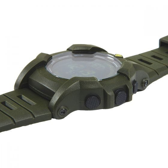 First Tactical Canyon Digital Compass Watch OD Green