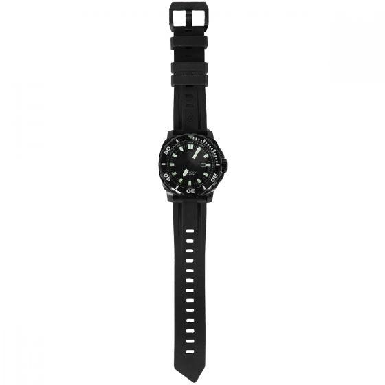 First Tactical Fathom Stainless Steel Dive Watch Black