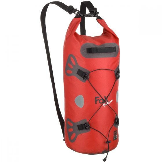 Fox Outdoor Waterproof Duffle Bag DRY PAK 30 Red