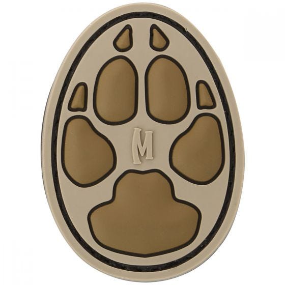 Maxpedition Dog Track 1" (Arid) Morale Patch