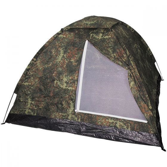 MFH 3 Person Tent Monodom with Mosquito Net Flecktarn