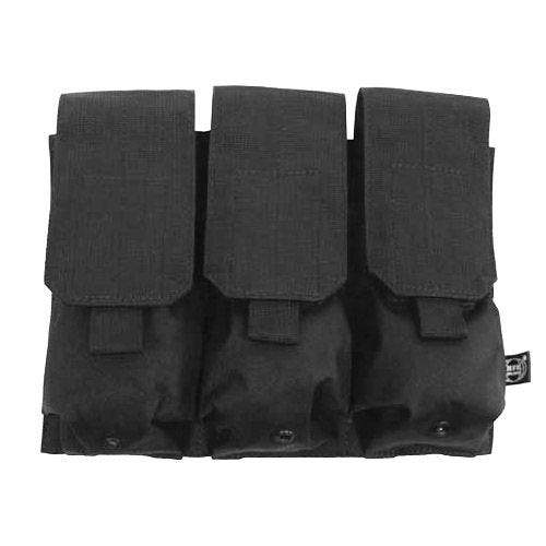 MFH Triple M4/M16 Magazine Pouch MOLLE Black