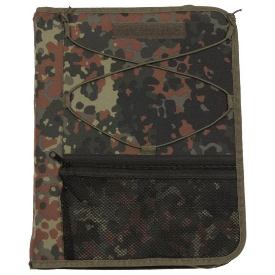 MFH Writing Case with Map Cover Flecktarn