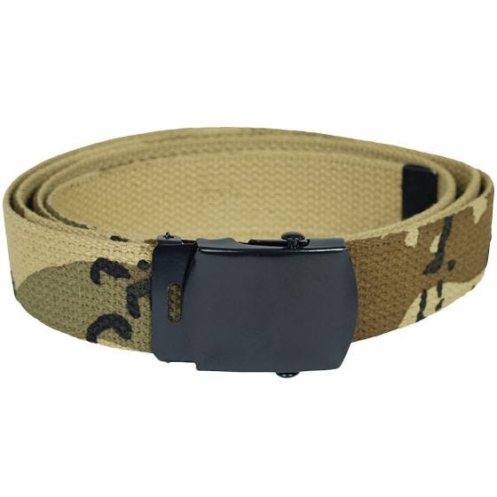 Mil-Tec Webbing Belt 6-Colour Desert