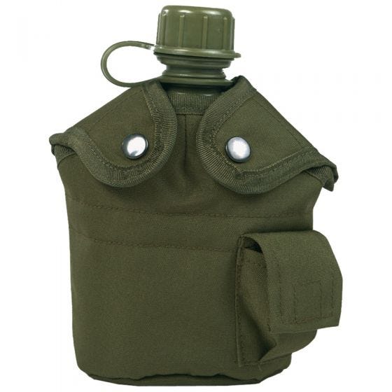 Mil-Tec US Style Canteen and Cup Olive