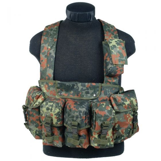 Mil-Tec Chest Rig Flecktarn