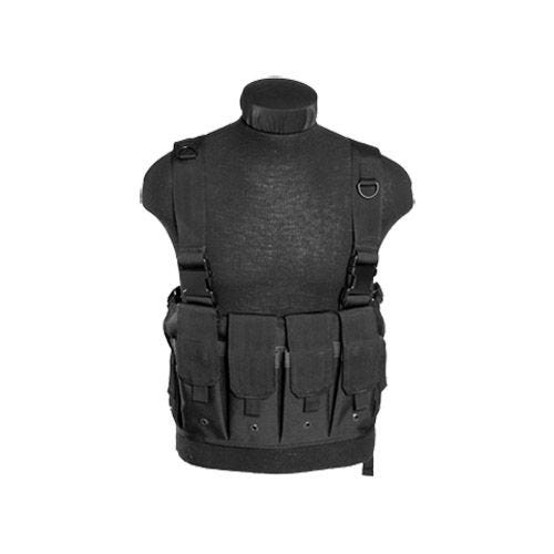 Mil-Tec Mag Carrier Chest Rig Black