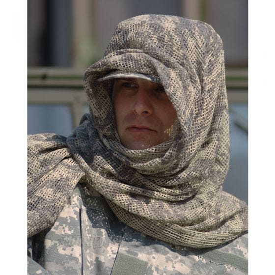 Mil-Tec Net Scarf Flecktarn