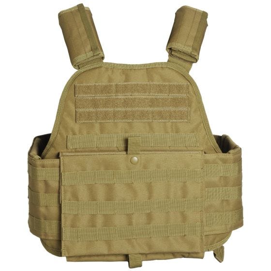 Mil-Tec Plate Carrier Vest Coyote