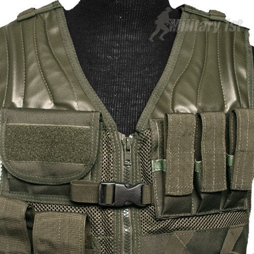 Mil-Tec USMC Tactical Vest Olive